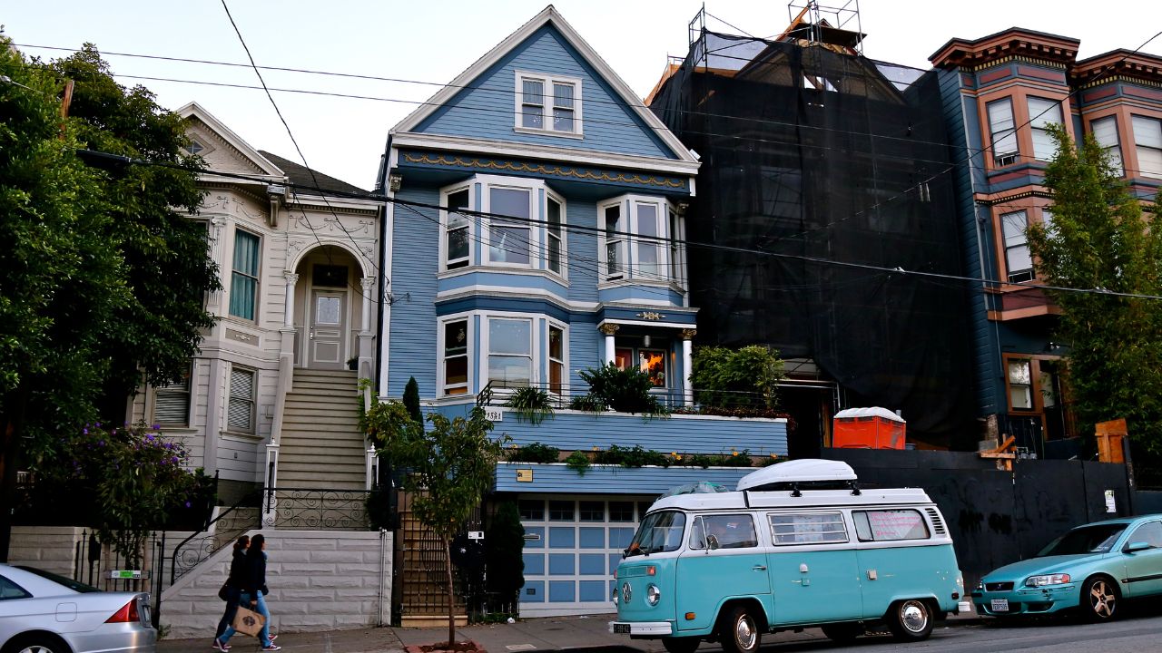 La Maison Bleue de Maxime Le Forestier à San Francisco