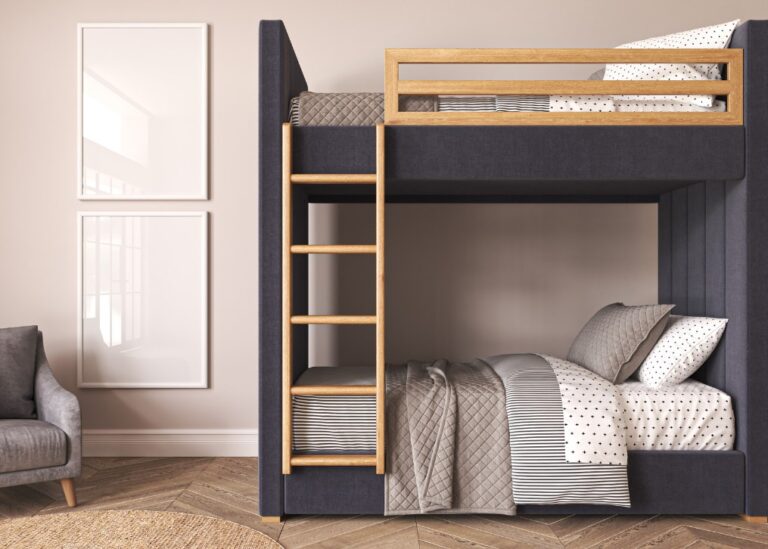 Lit haut américain : Confort et style combinés